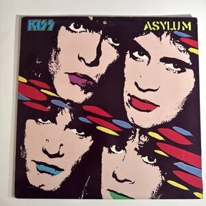 KISS 1985 – Asylum LP Vinyl Record – Original Press, EX Condition Rare vintage